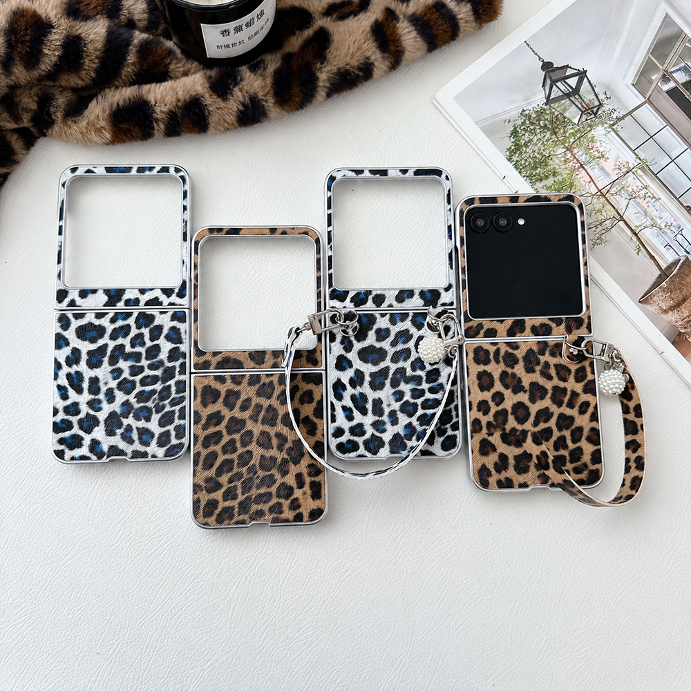 Women'S Fashion Line - Casing Ponsel Lipat Motif Macan Tutul