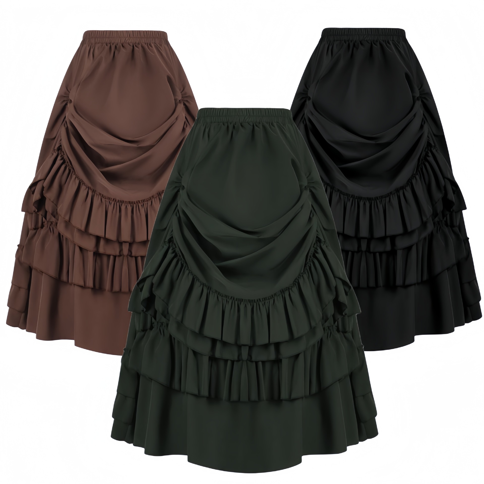 Women'S Fashion Renaissance Period - Rok Pendek Gaya Gotik Abad Pertengahan