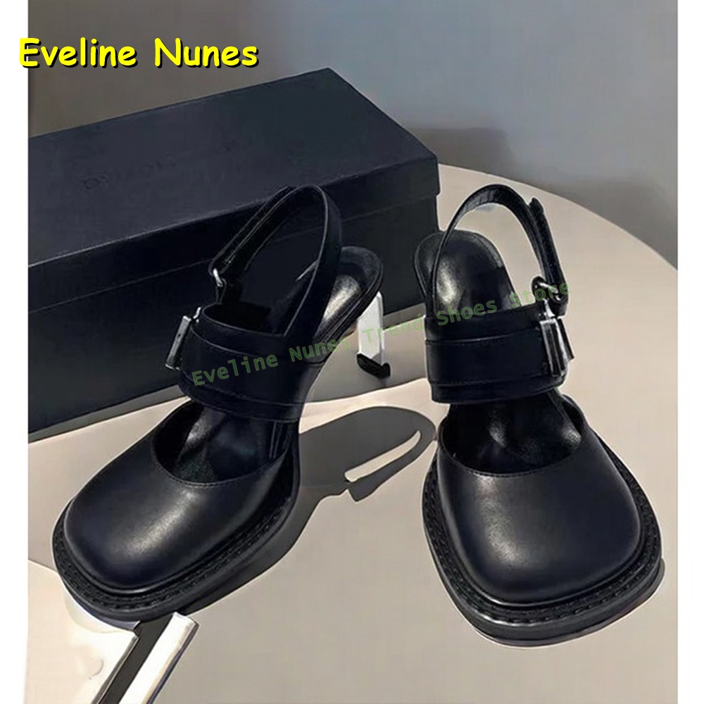 Women'S Fashion Sandals - Sandal Wanita Hitam Model Mary Jane
