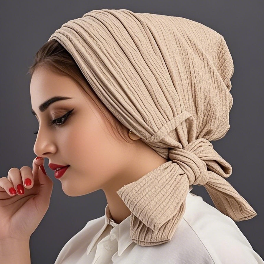 Women Fashion Hats - Topi Turban Rajut Mewah untuk Wanita,