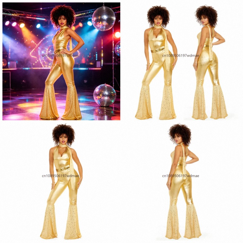 Women'S Fashion Of The 70S - Kostum Disko Retro 70-an, Kostum Cosplay