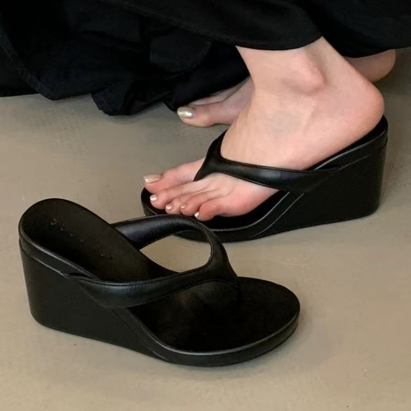 Women'S Fashion Designer Clothes - Sandal Wanita Berbentuk Baji Ujung Klip