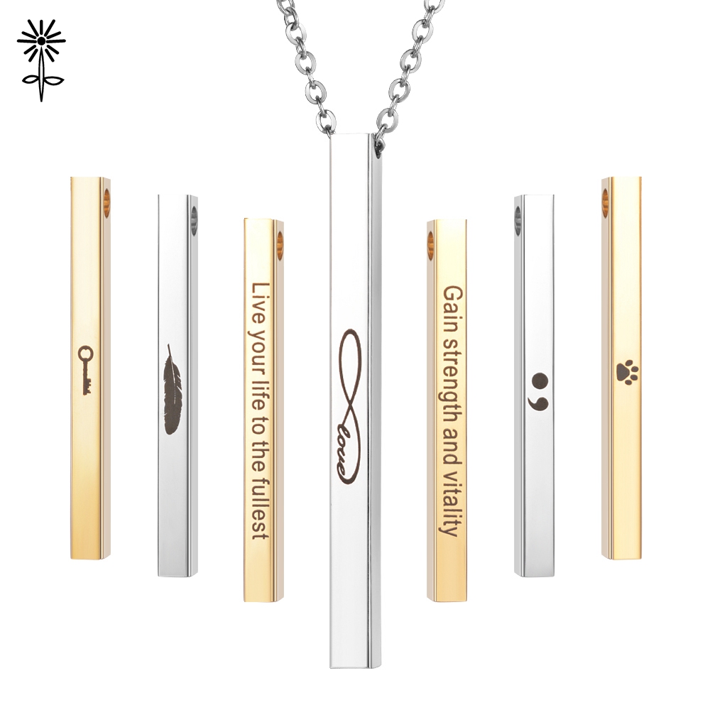 Women Fashion Quotes - Barang Baru! 316L Kalung Mantra Liontin