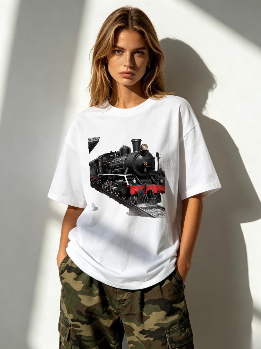 Women'S Fashion Of The 70S - Kaos Musim Panas Desain Grafis 70-an