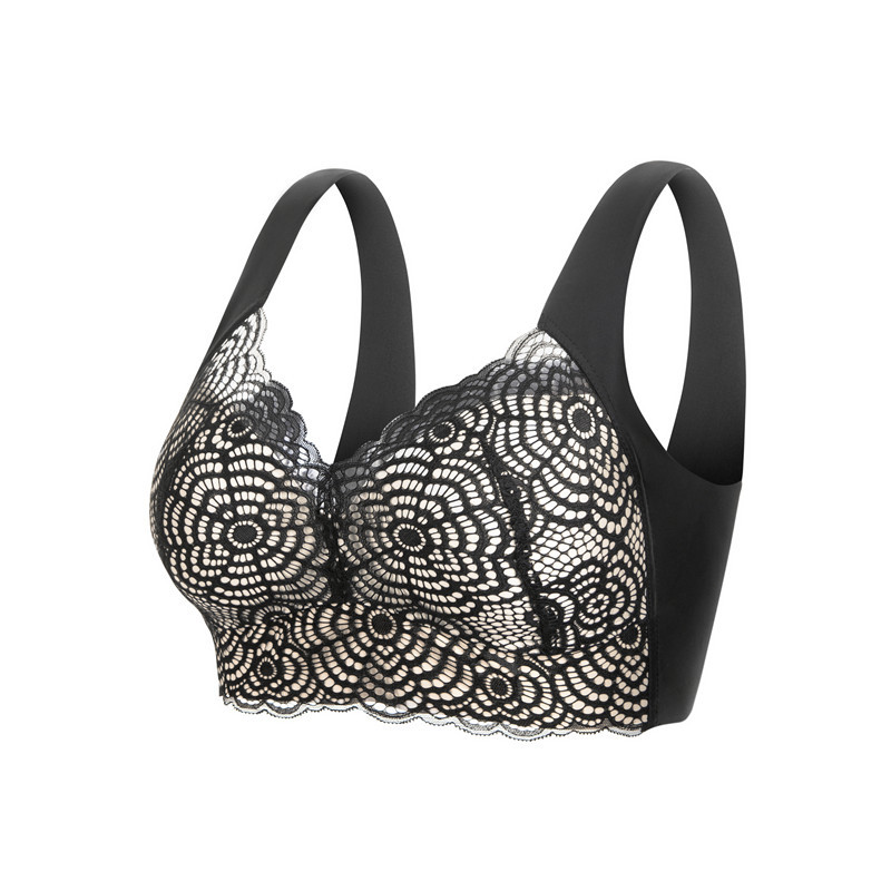 Bra Top Seamless - L'bellagiovanna Tank Top Bra Renda Tanpa