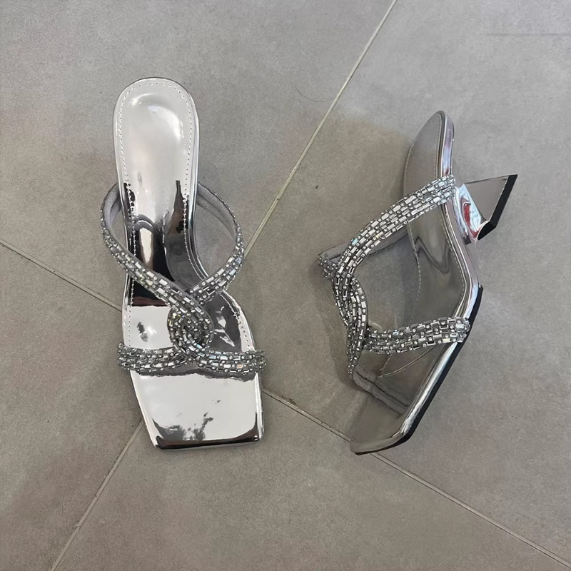 Women Fashion Korean - Sandal Modis Wanita Sepatu Wanita Berlian