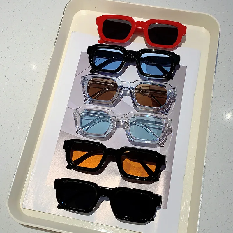 Women'S Fashion Eyeglass Frames - Kacamata Hitam Bingkai Persegi Panjang Vintage