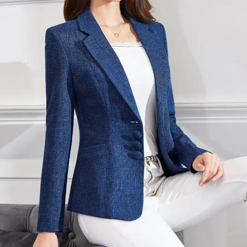 Velvet Blazer Women - Jaket Blazer Wanita Mode Kerja 2025