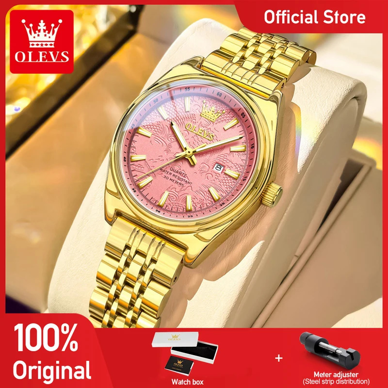 Fashion Women Watch - Jam Tangan Wanita OLEVS Baru 3703,