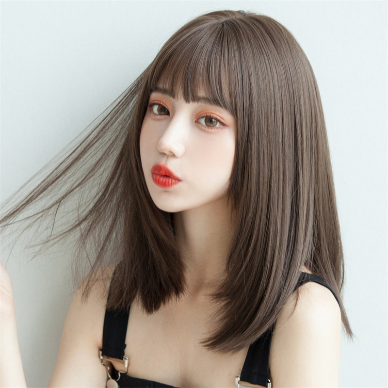 Women Fashion Hats - Ekstensi rambut gaya Korea Wig wanita