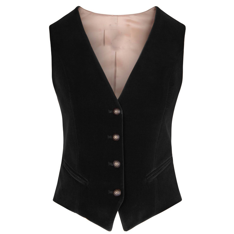 Velvet Blazer Women - Rompi Beludru Wanita Kerah V 4