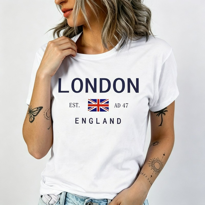Women'S Fashion London - Kaus Wanita Musim Panas London Inggris