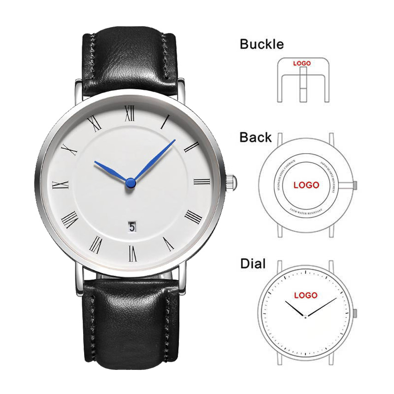 Fashion Women Watch - B-8210A Jam Tangan Pria Sederhana dengan