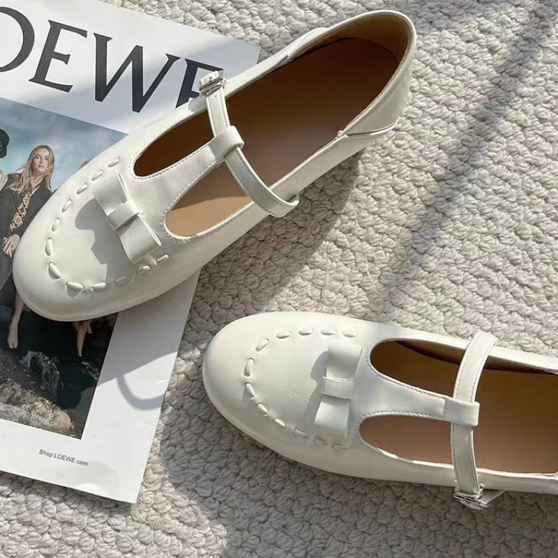 Sepatu Mary Jane Tali Prancis  - Women'S Fashion Spring 2025 ulasan dan harga