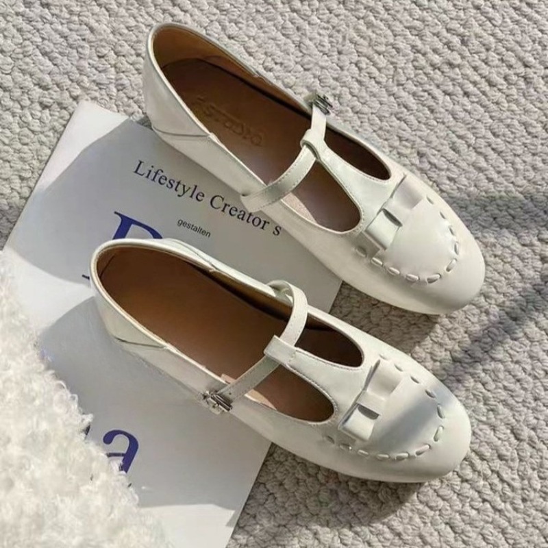 Sepatu Mary Jane Tali Prancis  - Women'S Fashion Spring 2025 ulasan dan harga