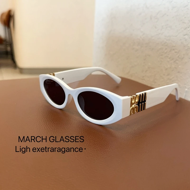 Kacamata Hitam Retro Oval Moti - Women'S Fashion Eyeglass Frames ulasan dan harga