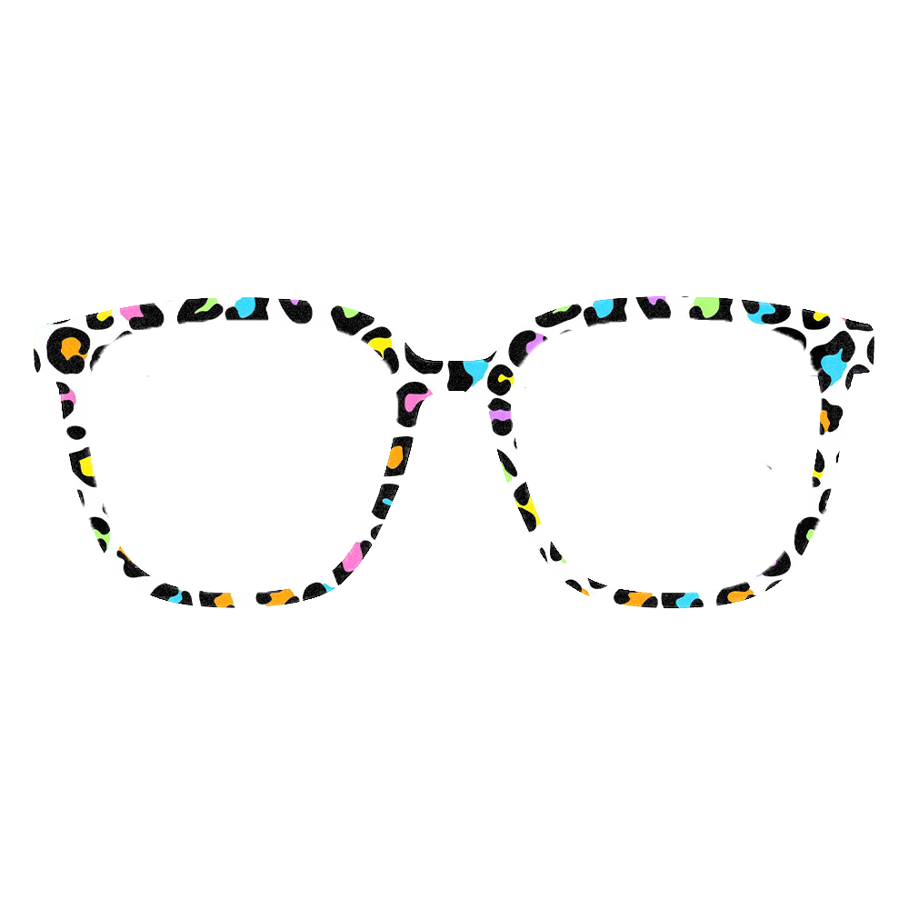Bingkai Kacamata Persegi Motif - Women'S Fashion Eyeglass Frames ulasan dan harga