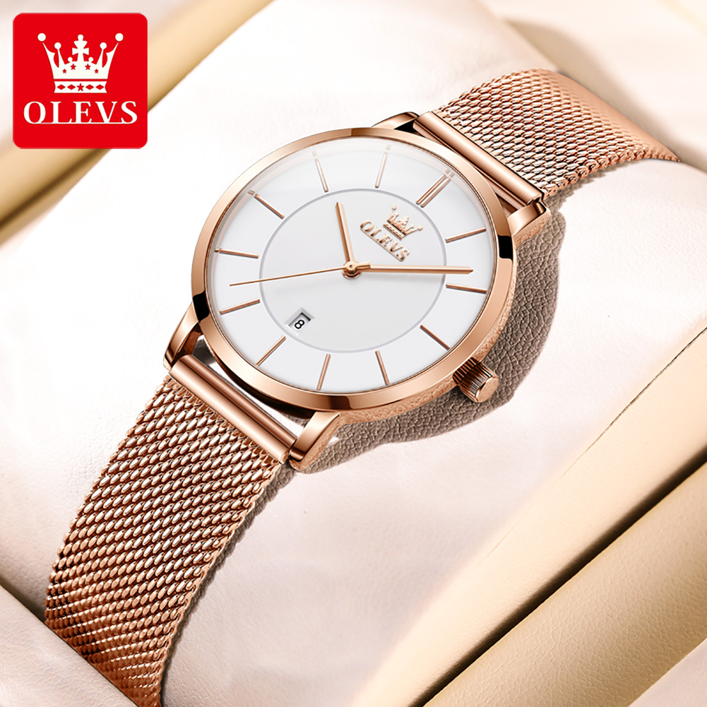 OLEVS Jam Tangan Wanita 5869 J - Fashion Women Watch ulasan dan harga
