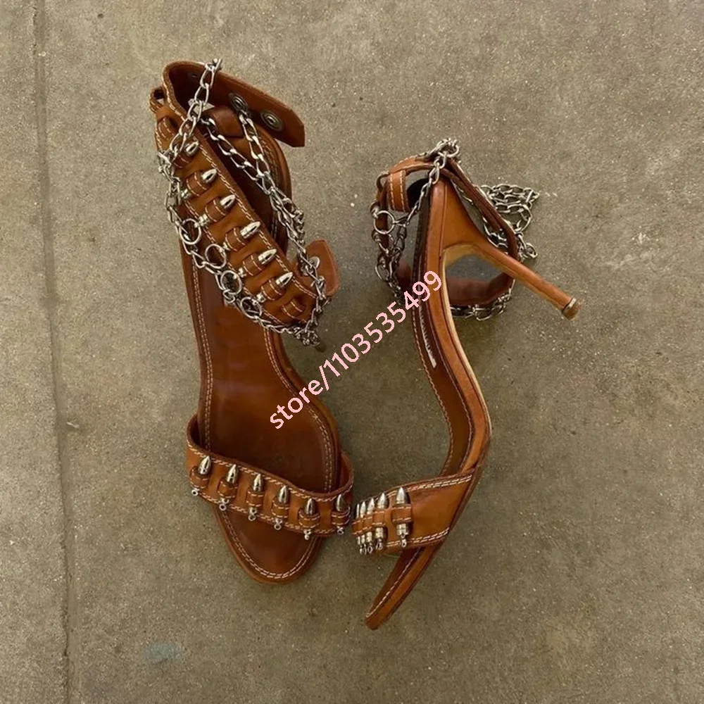 Sandal Romawi Rantai Peluru Ca - Women'S Fashion Spring 2025 ulasan dan harga
