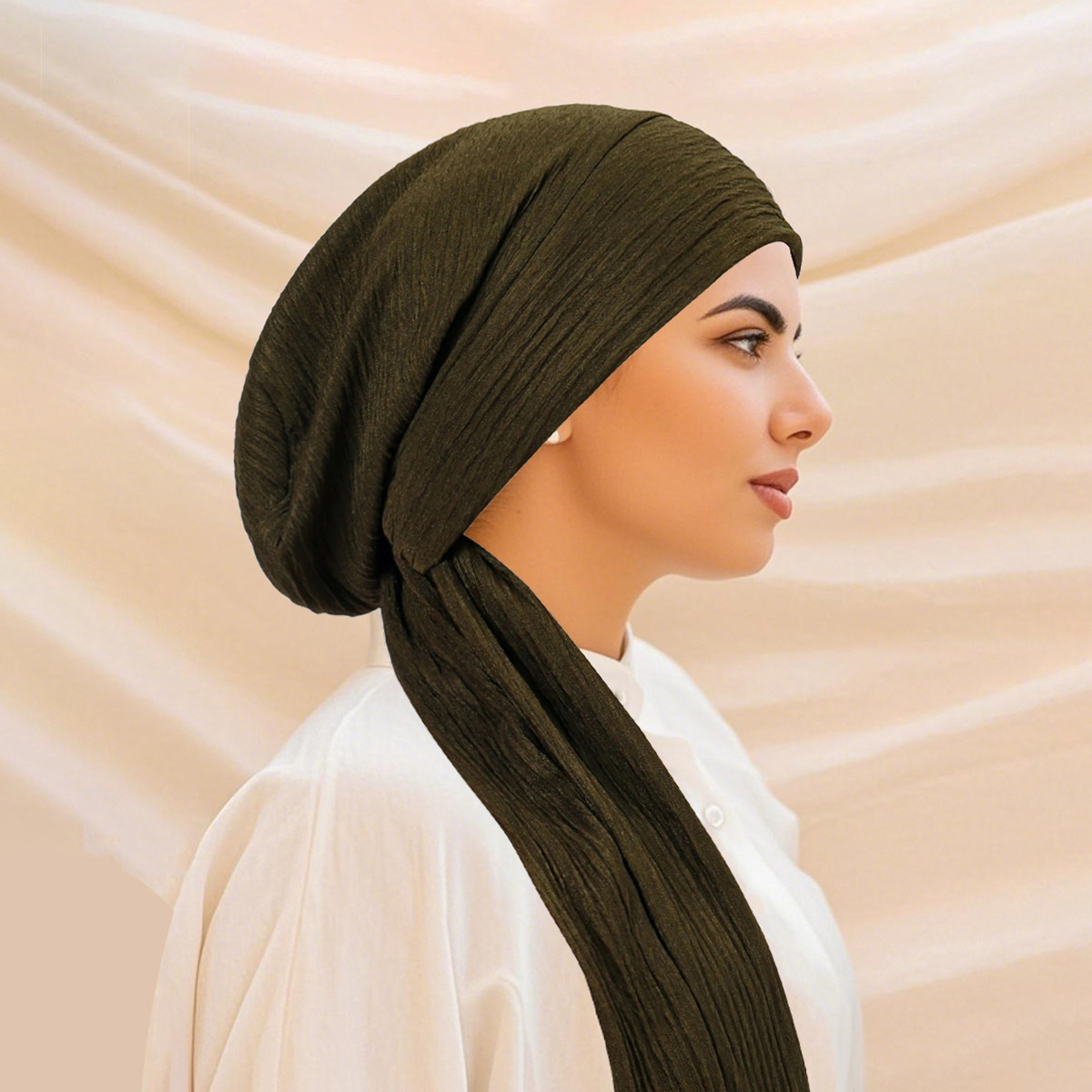 Topi Turban Rajut Mewah untuk  - Women Fashion Hats ulasan dan harga