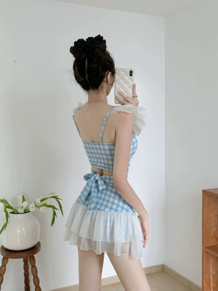 Baju renang halter pelangsing  - Women Fashion Korean ulasan dan harga
