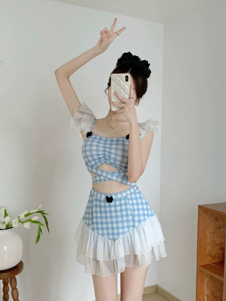 Baju renang halter pelangsing  - Women Fashion Korean ulasan dan harga