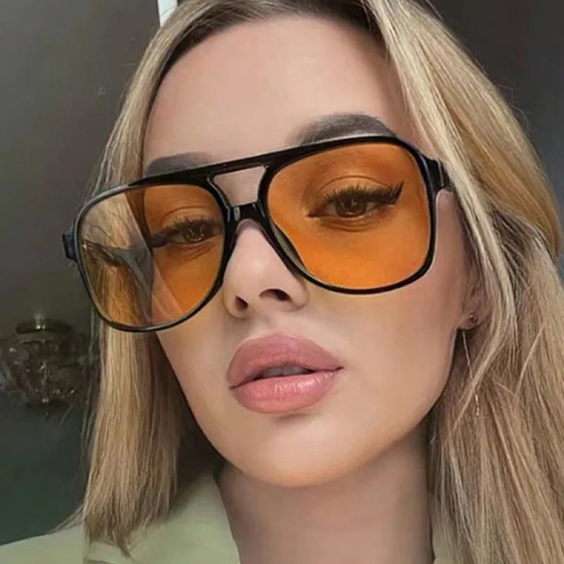 Kacamata Hitam Retro untuk Pri - Women'S Fashion Eyeglass Frames ulasan dan harga