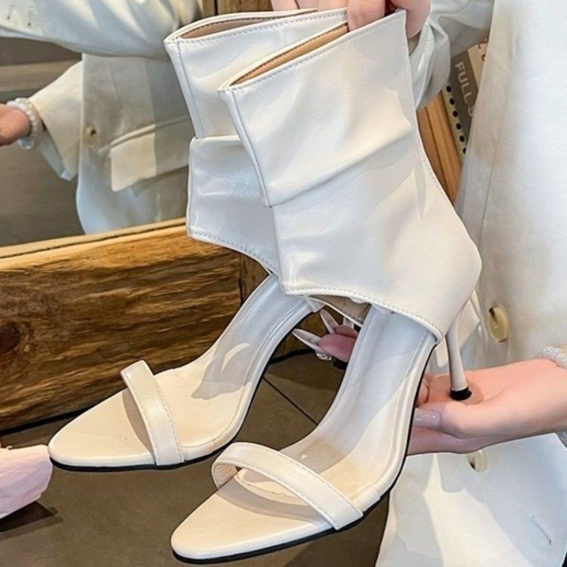 Sepatu Sandal Boots Hak Tipis  - Women'S Fashion Designer Clothes ulasan dan harga