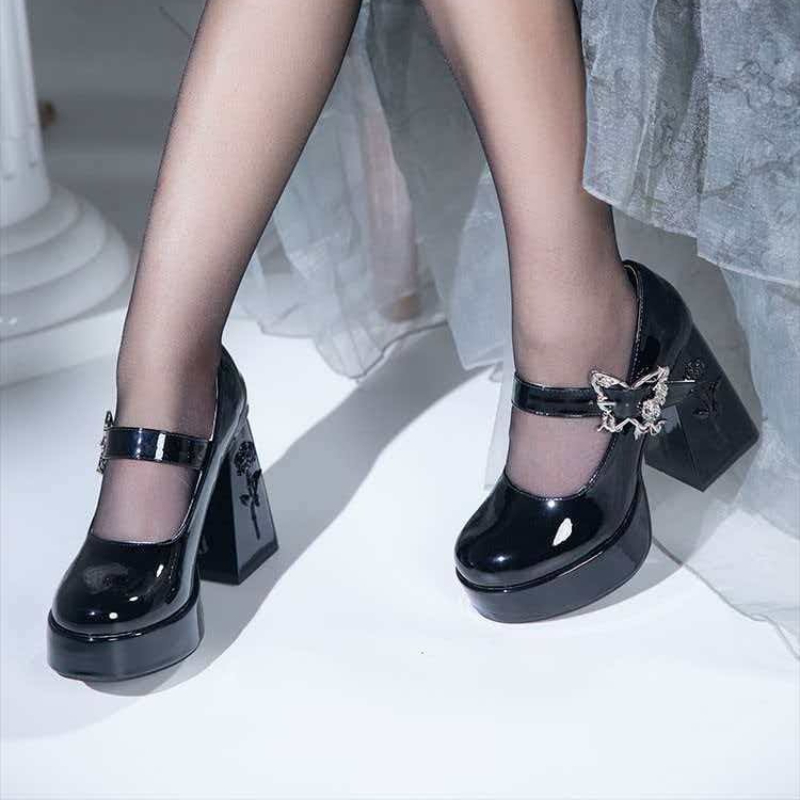 Sepatu Mary Jane Wanita Lolita - Women'S Fashion Designer Clothes ulasan dan harga