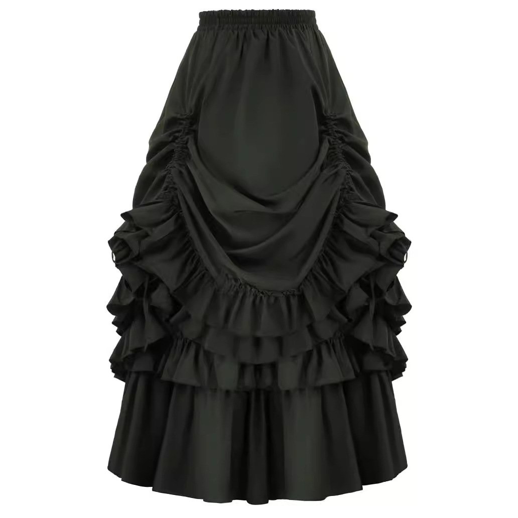 Rok Pendek Gaya Retro Gotik un - Women'S Fashion Renaissance Period ulasan dan harga
