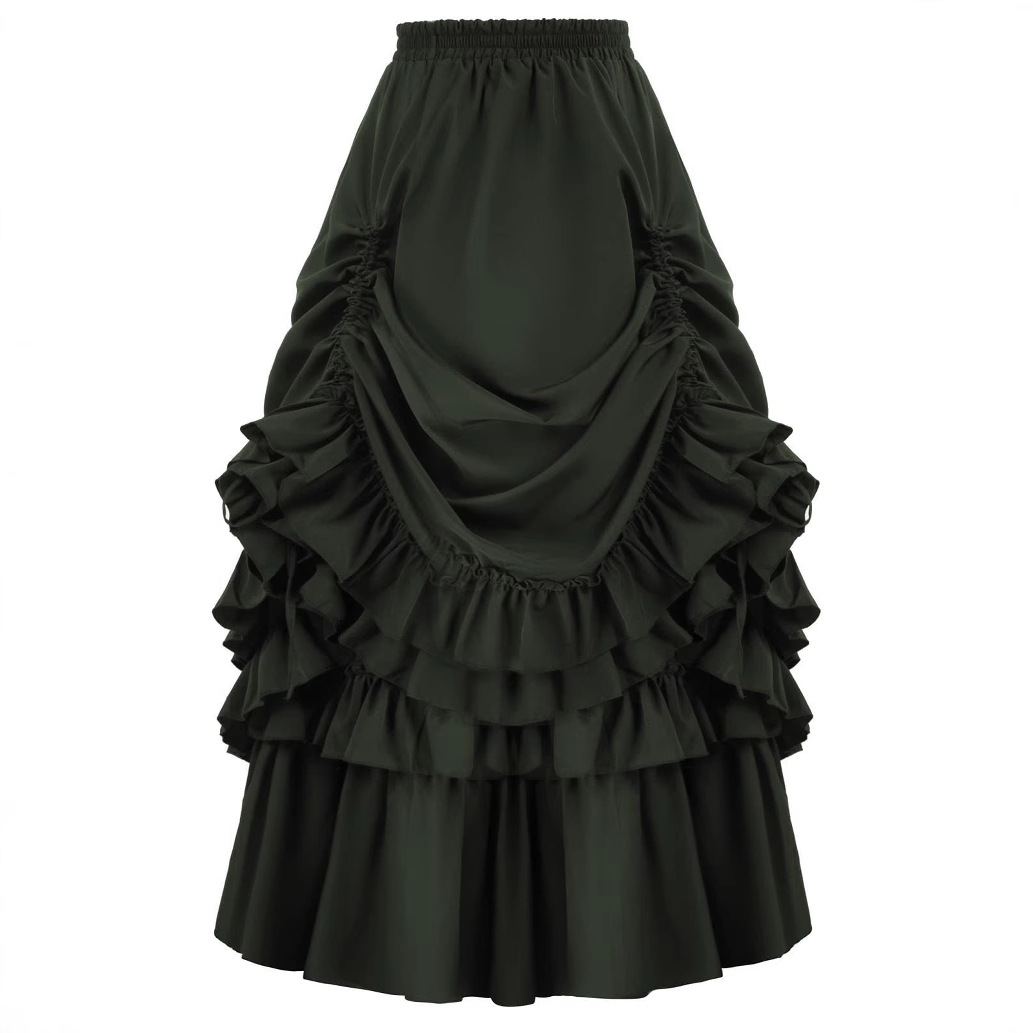 Rok Pendek Gaya Retro Gotik un - Women'S Fashion Renaissance Period ulasan dan harga
