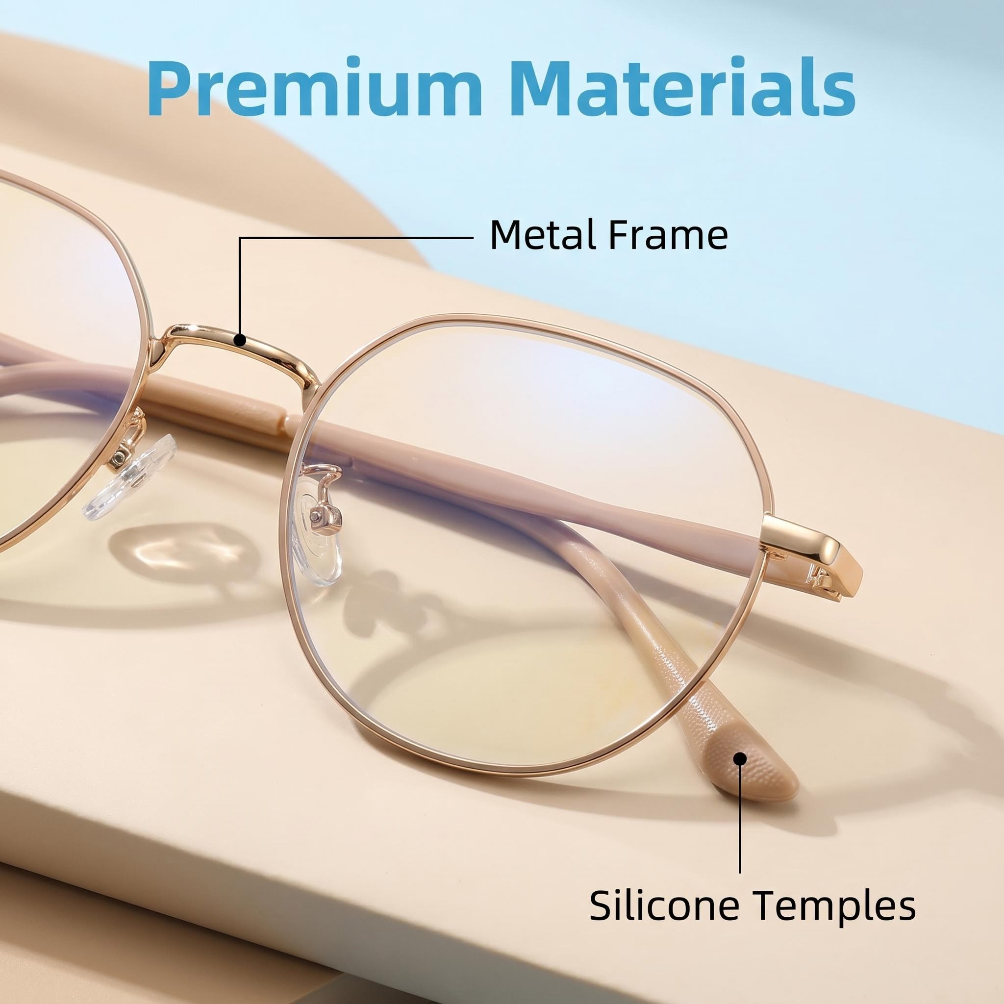 Bingkai Kacamata Optik Heksago - Women'S Fashion Eyeglass Frames ulasan dan harga