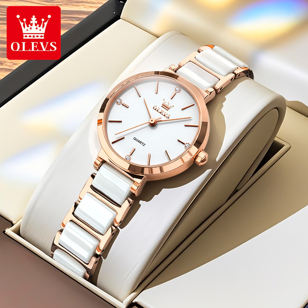 Jam Tangan Wanita OLEVS 5877 M - Fashion Women Watch ulasan dan harga