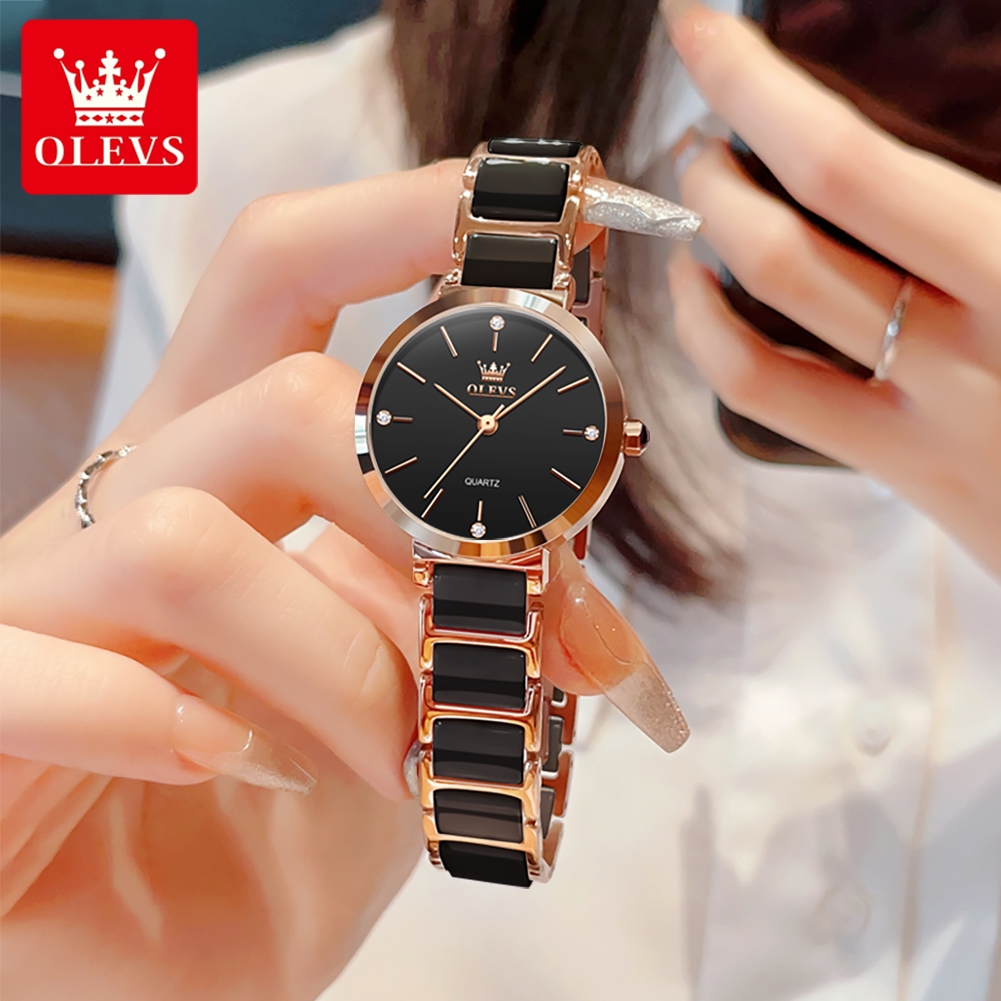 Jam Tangan Wanita OLEVS 5877 M - Fashion Women Watch ulasan dan harga