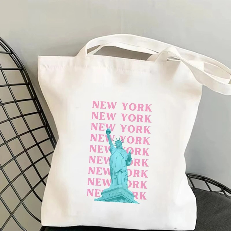 Tas Tote Grafis Menara Eiffel  - Women'S Fashion London ulasan dan harga