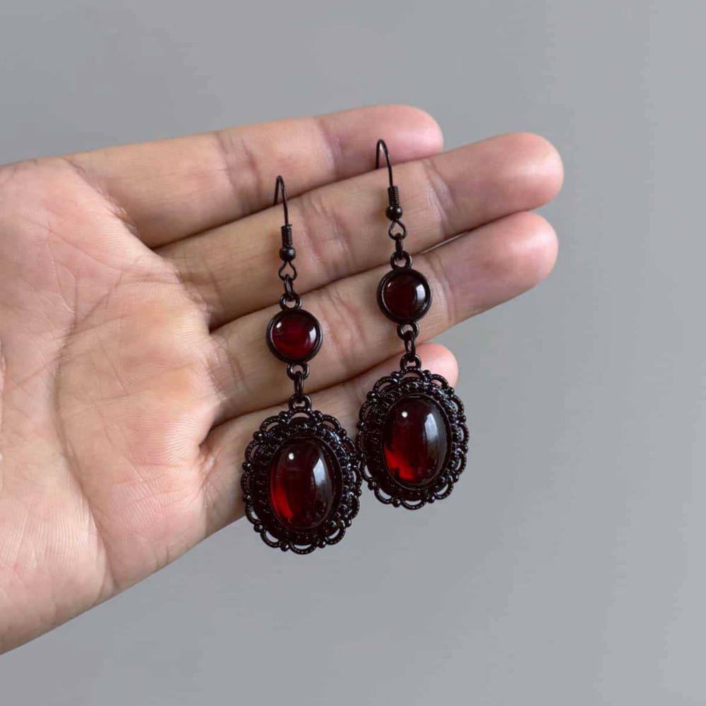 Anting-anting gantung kristal  - Women'S Fashion Renaissance Period ulasan dan harga