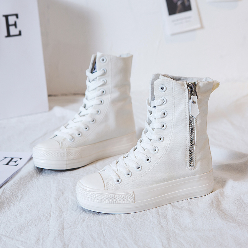 Sepatu Wanita Sepatu Kanvas Hi - Women Fashion Korean ulasan dan harga