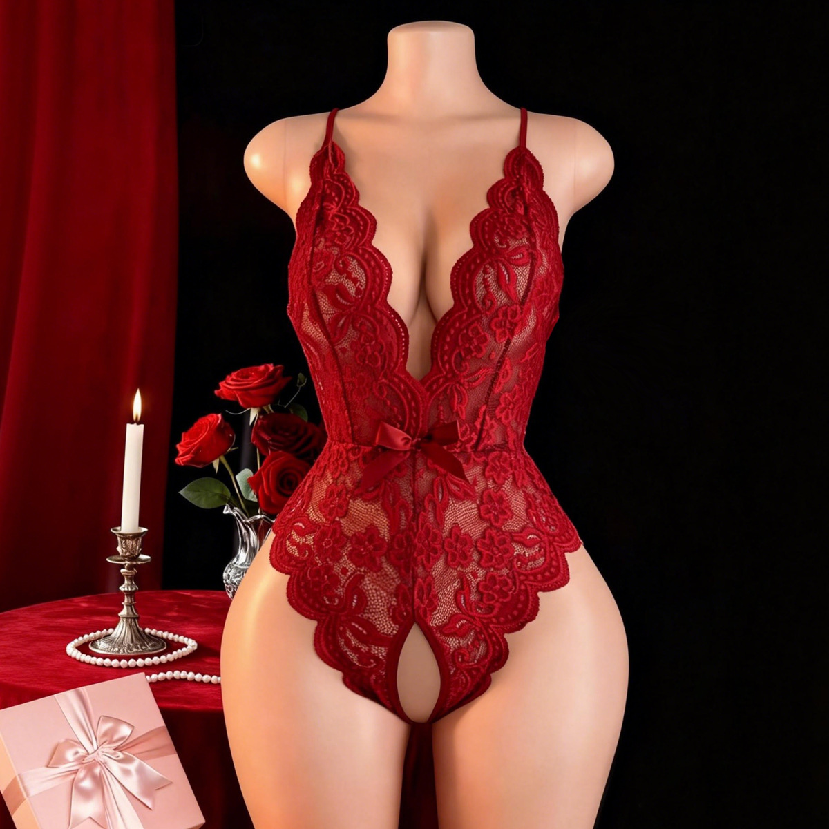 Lingerie Seksi Tanpa Celana Da - Women'S Fashion Line ulasan dan harga