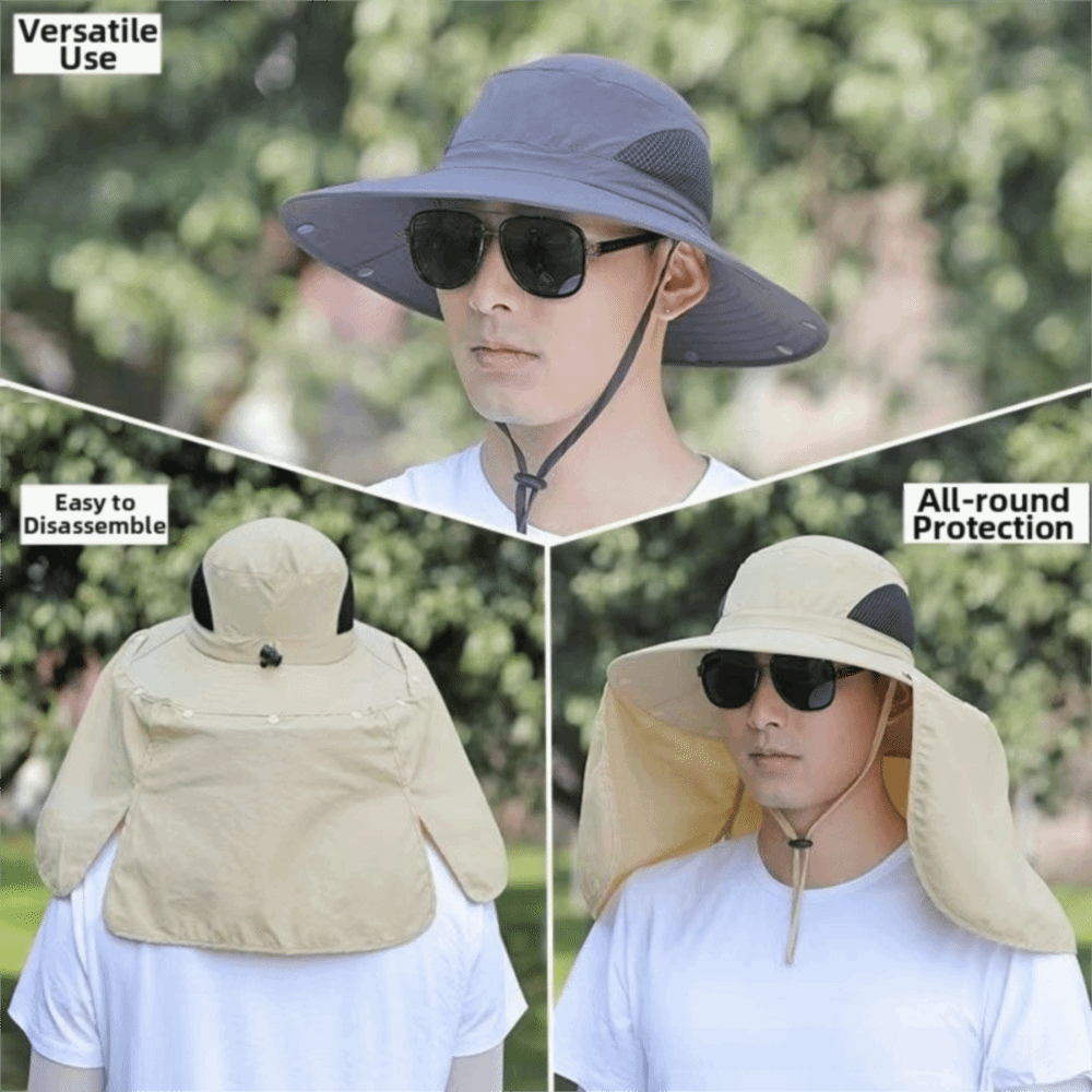 Topi Matahari Pria Bahan Kain  - Women Fashion Hats ulasan dan harga