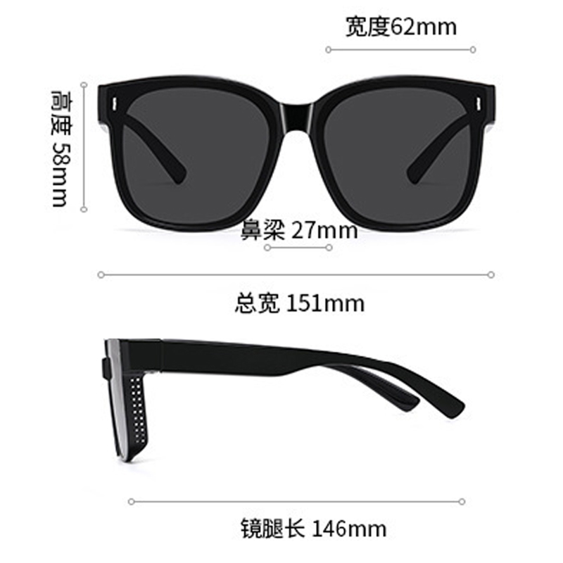 Kacamata Hitam Polarisasi TR90 - Women'S Fashion Eyeglass Frames ulasan dan harga