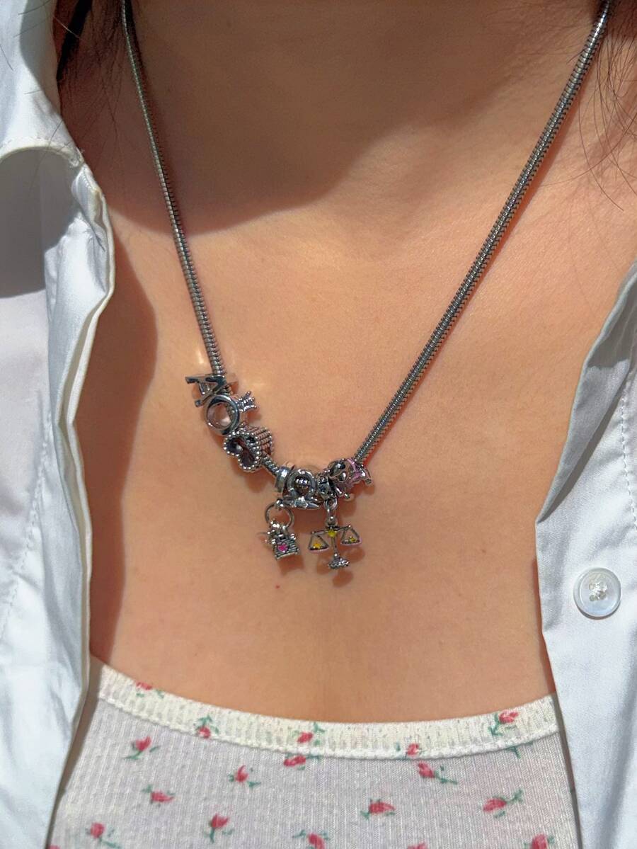 1 Buah Kalung Hati Retro, Kalu - Women'S Fashion Renaissance Period ulasan dan harga