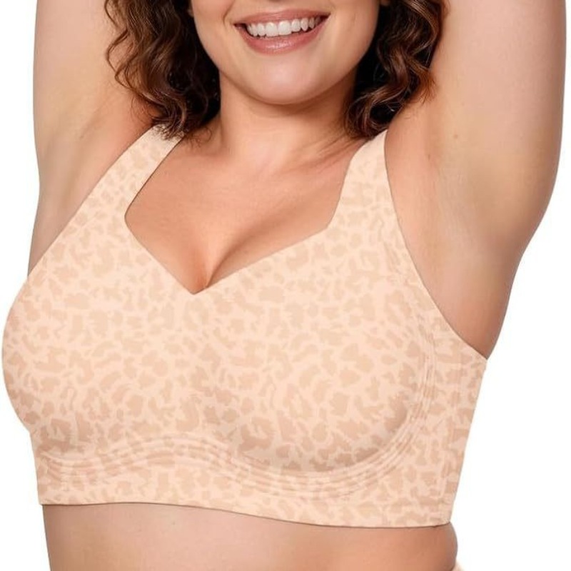 Leopard Jelly Bras Tanpa Kawat - Bra Top Seamless ulasan dan harga