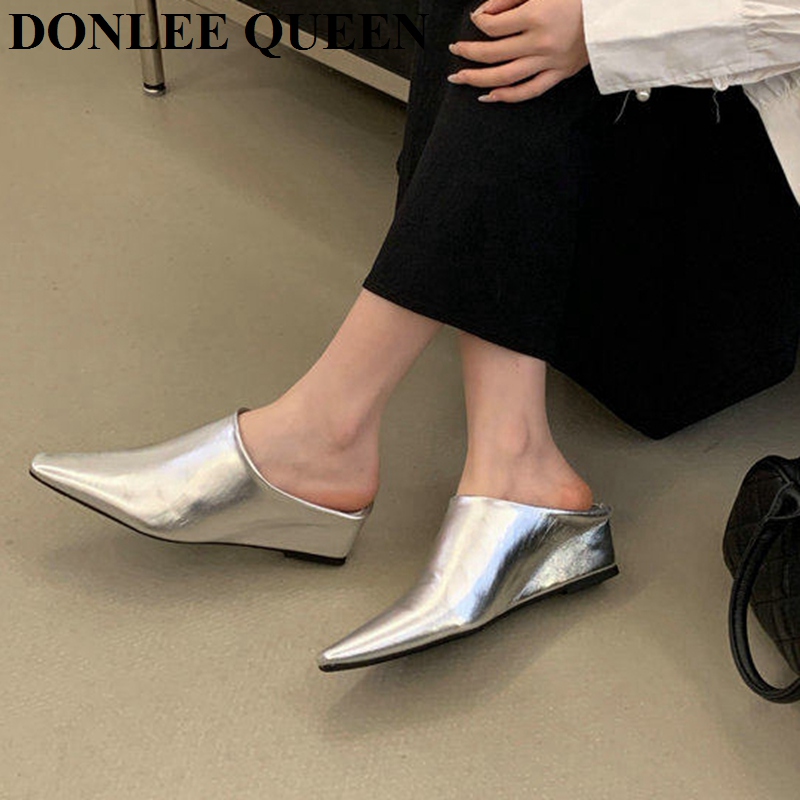 Sepatu Wanita Model Mule Tertu - Women Queen Fashion ulasan dan harga