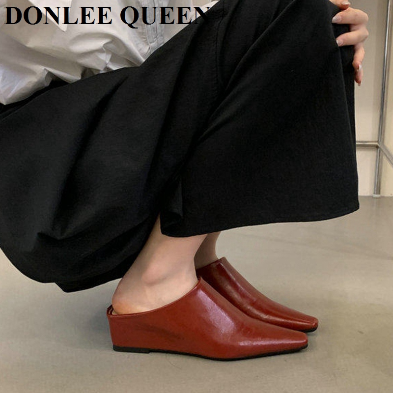 Sepatu Wanita Model Mule Tertu - Women Queen Fashion ulasan dan harga