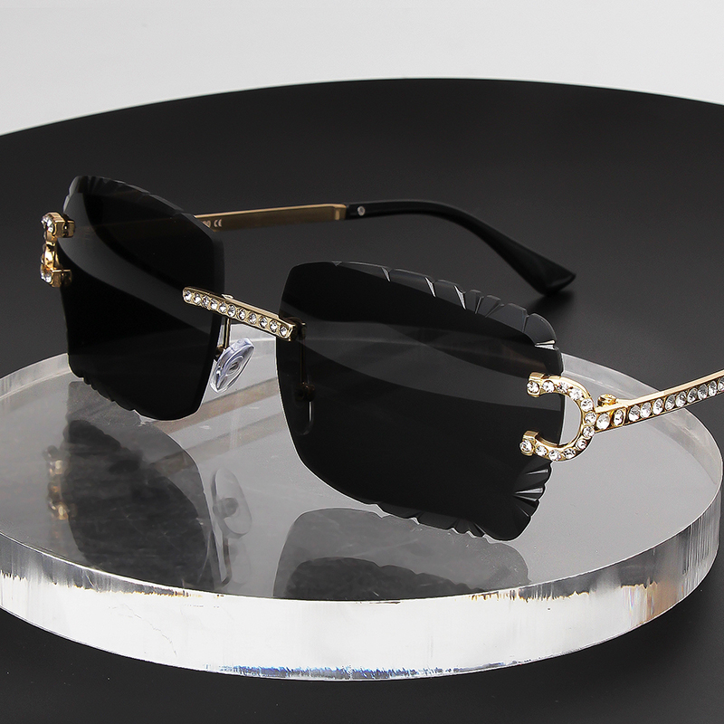 Kacamata Hitam Persegi Tanpa B - Women'S Fashion Eyeglass Frames ulasan dan harga