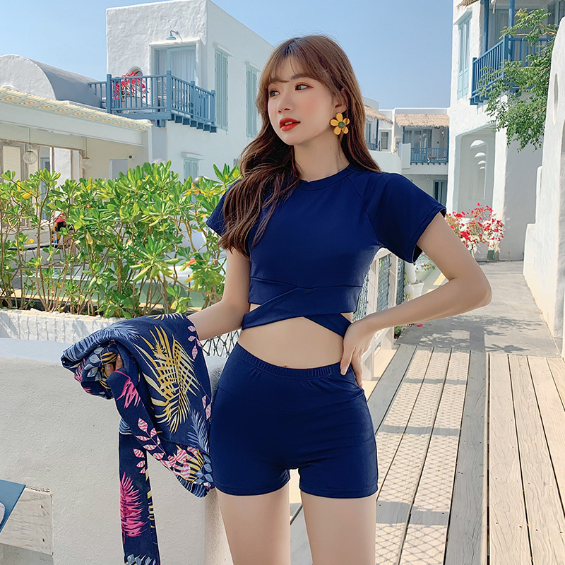 Baju Renang Wanita 3 Potong Te - Women Fashion Korean ulasan dan harga