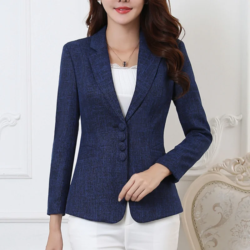 Jaket Blazer Wanita Mode Kerja - Velvet Blazer Women ulasan dan harga