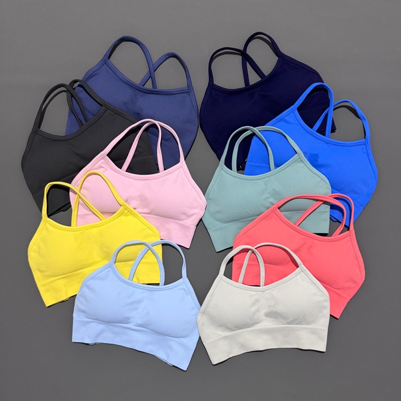 Bra Olahraga Tanpa Tali Belaka - Bra Top Seamless ulasan dan harga