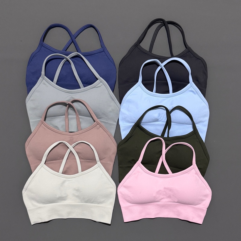 Bra Olahraga Tanpa Tali Belaka - Bra Top Seamless ulasan dan harga