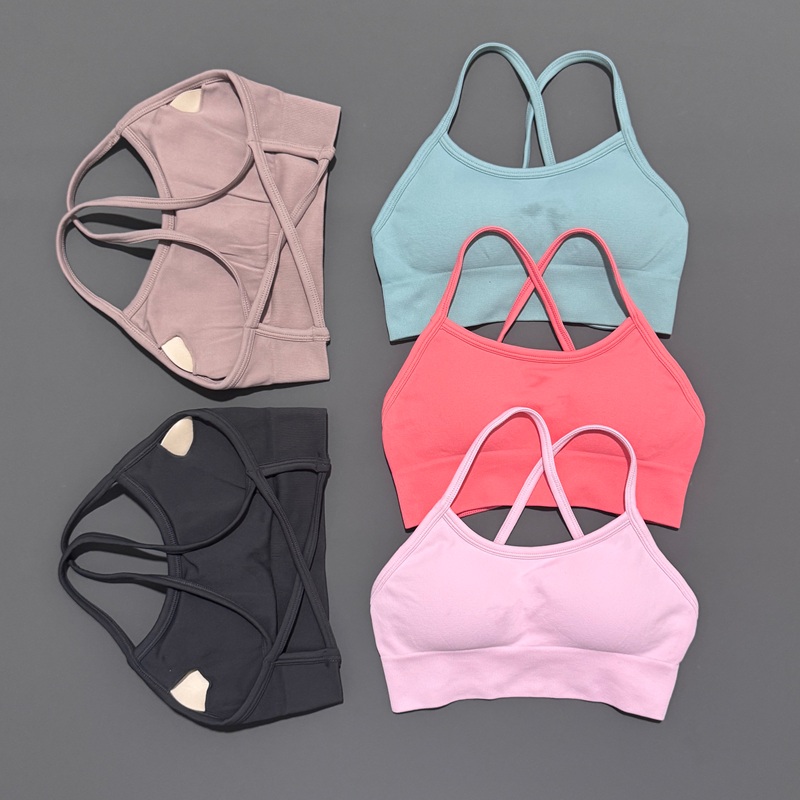 Bra Olahraga Tanpa Tali Belaka - Bra Top Seamless ulasan dan harga